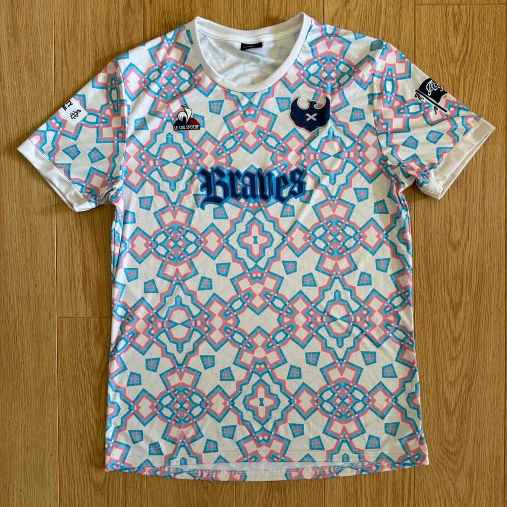 NEW Le Coq Sportif Caledonian FC Braves AWAY Soccer‎ Jersey Mens XL Football